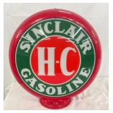 16IN. SINCLAIR H-C GAS PUMP GLOBE 