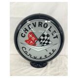 16IN. Chevrolet Corvette GAS PUMP GLOBE 