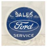 16IN. FORD SALES/SERVICE GAS PUMP GLOBE 
