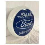  W/PLASTIC GLOBE BODY 