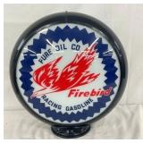 16IN. PURE OIL FIREBIRD GAS PUMP GLOBE 