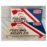 (2) NOS CATLOW GAS PUMP NOZZLES