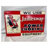 SST EMB. JAMESWAY EQUIPMENT SIGN