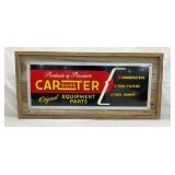 SST CARBURETER EQUIPMENT PARTS SIGN 