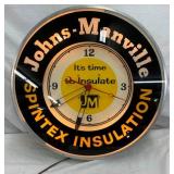 EARLY 19IN JOHNS MANVILLE CLOCK