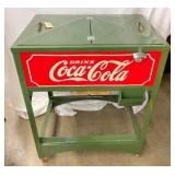 COCA COLA DOUBLE LIFT TOP CHEST