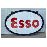 DSP 1955 ESSO SIGN W/ BRACKET