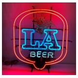 LA BEER NEON SIGN