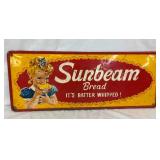 1964 SST EMB. SUNBEAM BREAD SIGN