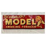 SST MODEL SMOKING TOBACCO SIGN