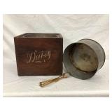 EARLY CHEST W/ SCOOP