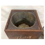 INSIDE VIEW ICE CREAM CHEST