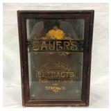 SAUERS FLAVORING EXTRACTS CABINET