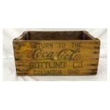 WOODEN COKE 24 BOTTLE CARRIER