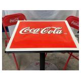 CLOSEUP VIEW TABLE W/ 2 CHAIRS