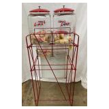 BACK VIEW 4 JARS LANCE RACK 