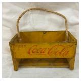 DRINK COCA-COLA WOODEN CARRIER