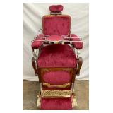 NICE VINTAGE KOKEN BARBER CHAIR