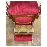 KOKEN CHAIR W/ BRASS