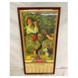 1932 COCA-COLA FRAMED CALENDAR