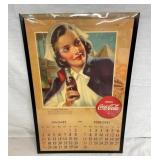 1943 US NAVY NURSE COCA-COLA CALENDAR