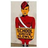 METAL SIGN MEASURES 5FT.