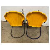 BACK VIEW SHELL BACK CHAIRS