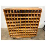 BACK VIEW POSTAL CABINET