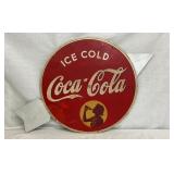 KAY WOODEN COKE ARROW SIGN