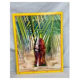 1984 COCA COLA CB W/ BOTTLE 16X19 1/2