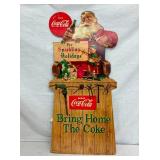 1956 COKE CHRISTMAS CB EASEL BACK