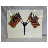 EARLY PATRIOTIC CAR FLAGS