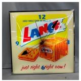 16IN LIGHTED LANCE CRACKER CLOCK