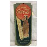 COCA COLA MASONITE THERM. 7X17