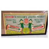 FRAMED WRIGLEYS SPEARMINT CB