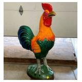 LARGE CAST ALUM. ROOSTER