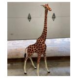 UNUSUAL CAST ALUM. 48IN GIRAFFE