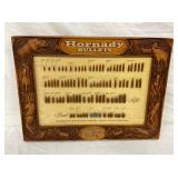 EARLY HORNADY BULLETS DISPLAY/SIGN