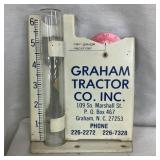 GRAHAM NC TRACTOR RAIN GAUGE 