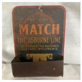 OSBORNE LINE MATCH SAFE 3 1/2X5 