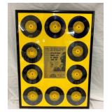 1957 JERRY LEE LEWIS ALBUM DISPLAY 