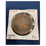 LOT 530 1797 2C GEORGE III