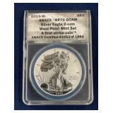 LOT 553 2013 W RP70 SILVER EAGLE