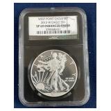 LOT 556 2013 W SP69 SILVER EAGLE