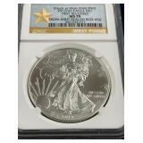 1ST RELEASE SILVER EAGLE