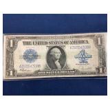 LOT 567 1923 $1 BLUE SEAL