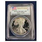 LOT 586 2015W PR70 SILVER EAGLE
