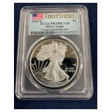 LOT 588 2018W PR70 SILVER EAGLE