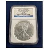 LOT 591 2011S MS70 SILER EAGLE