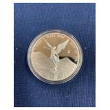 LOT 593 2020 1 OZ SILVER LIBERTAD